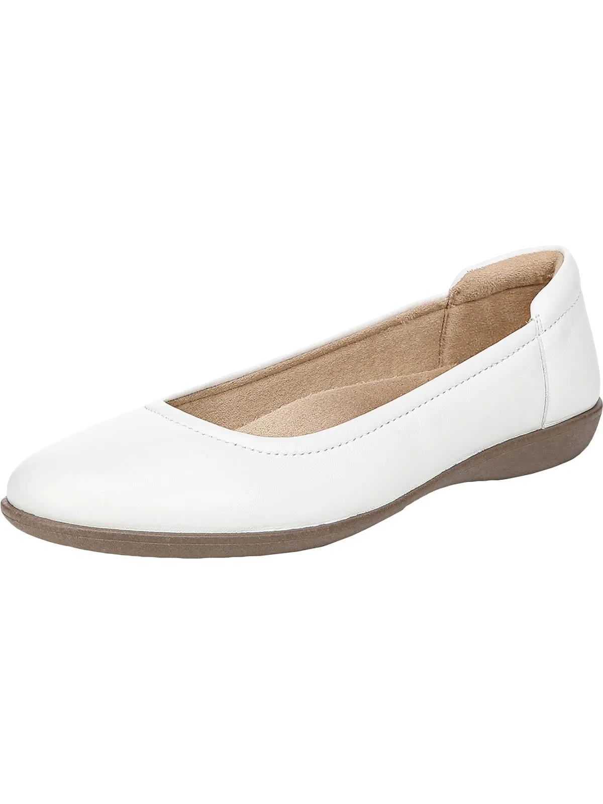 Flexy Womens Round Toe Ballet Flats