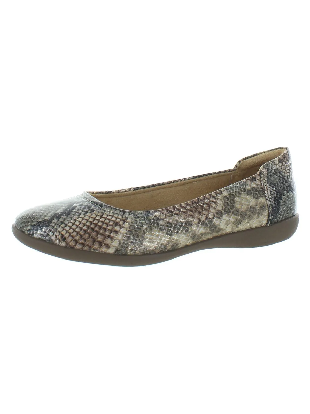 Flexy Womens Round Toe Ballet Flats