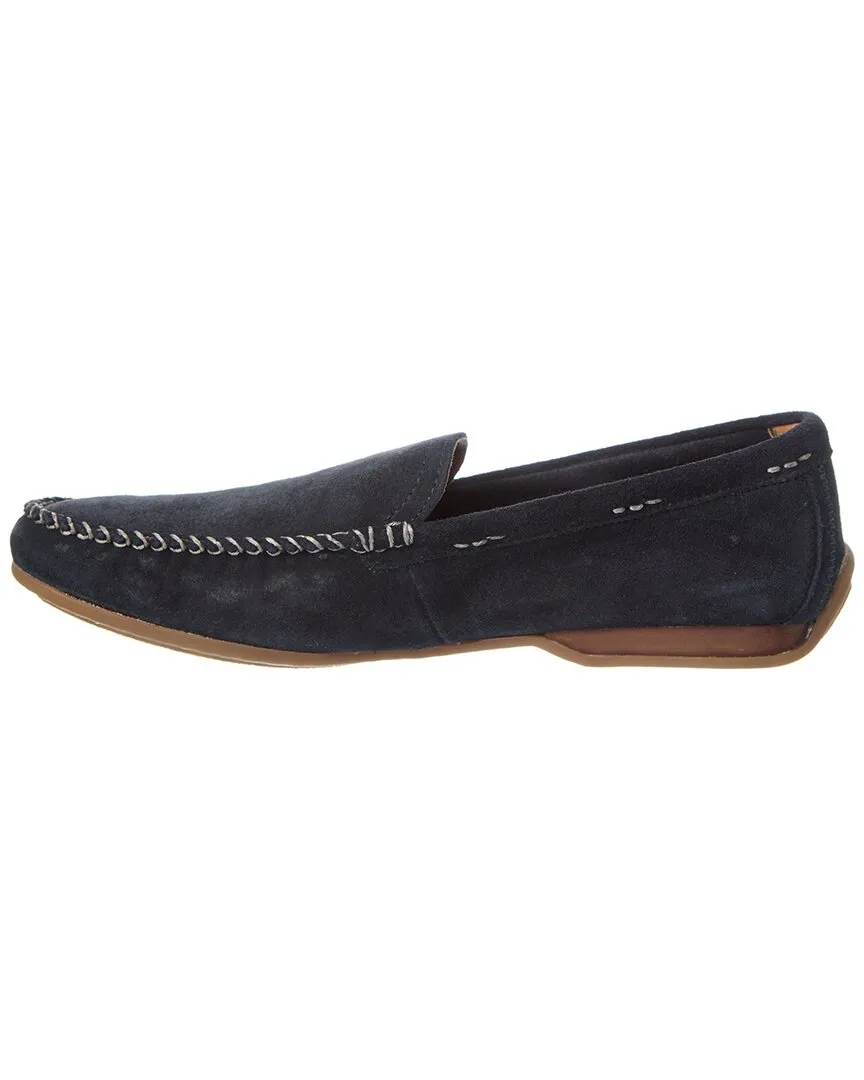 Frye Lewis Venetian Suede Loafer