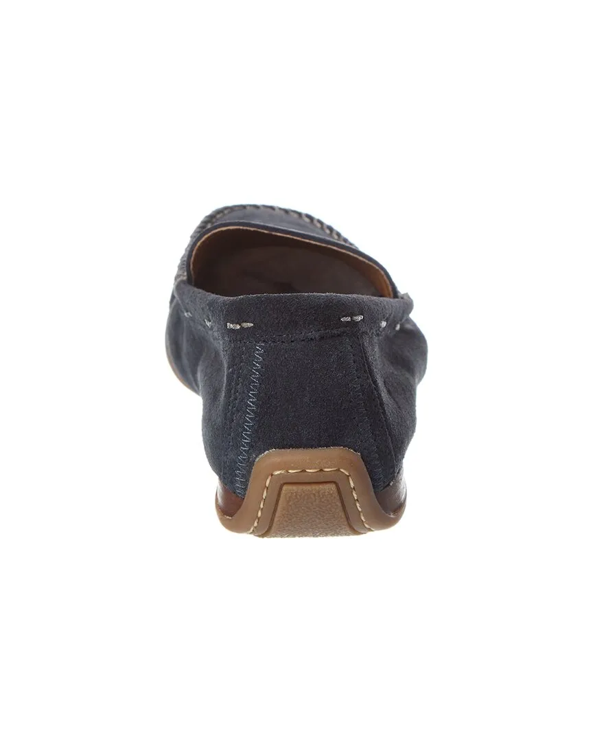 Frye Lewis Venetian Suede Loafer