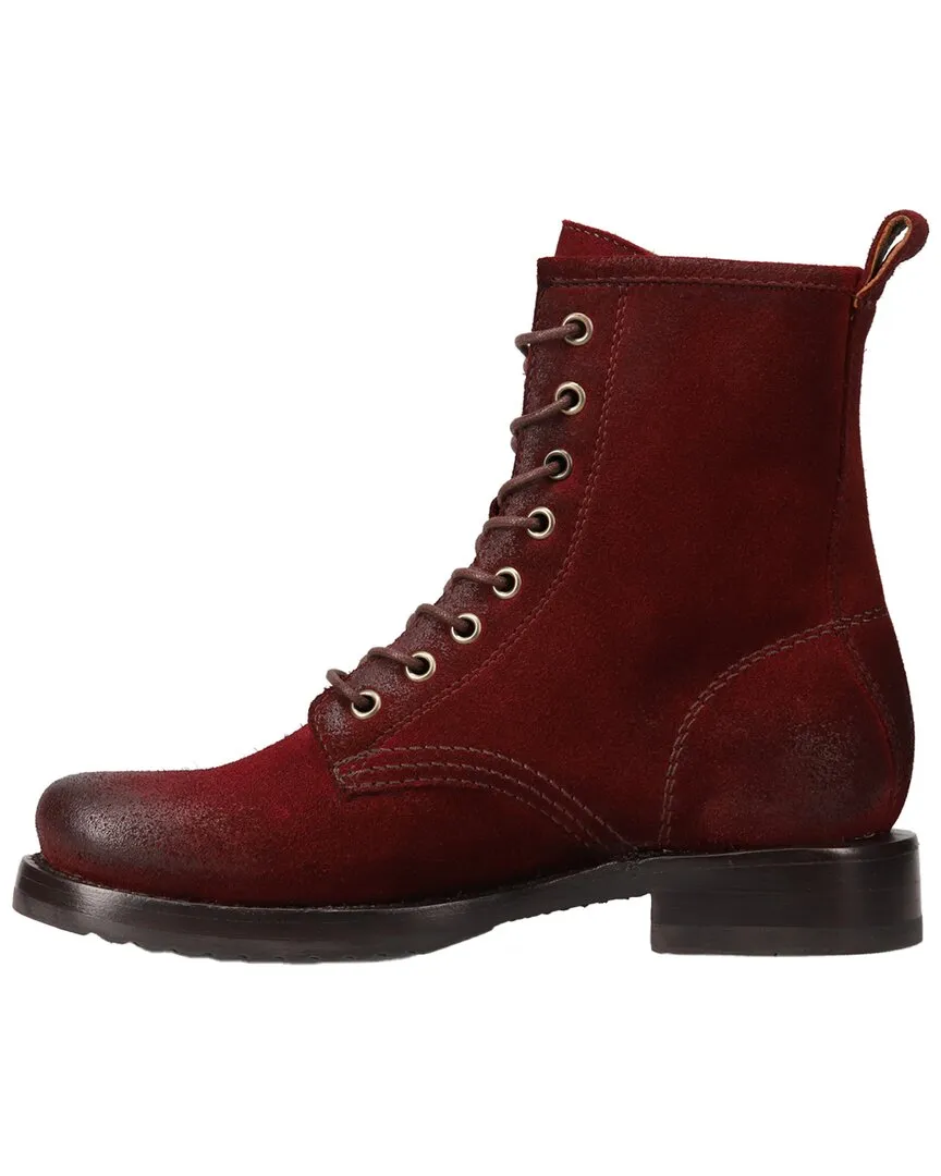 Frye Veronica Leather Combat Boot