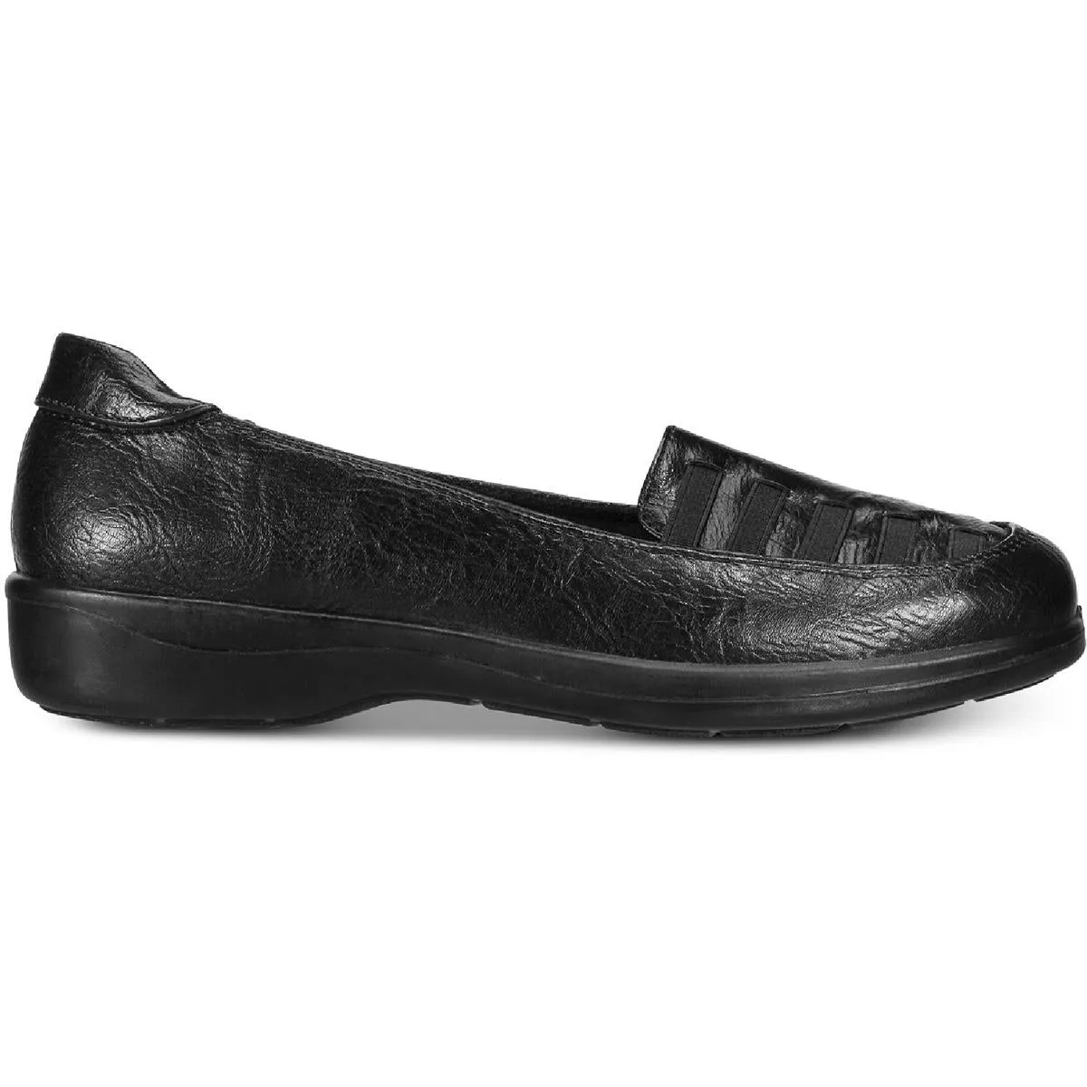 Genesis Womens Faux Leather Slip On Loafers