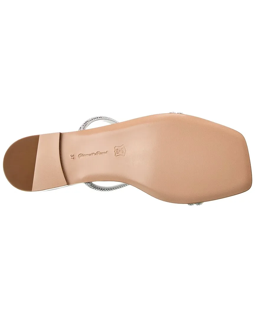 Gianvito Rossi Cannes Leather Sandal