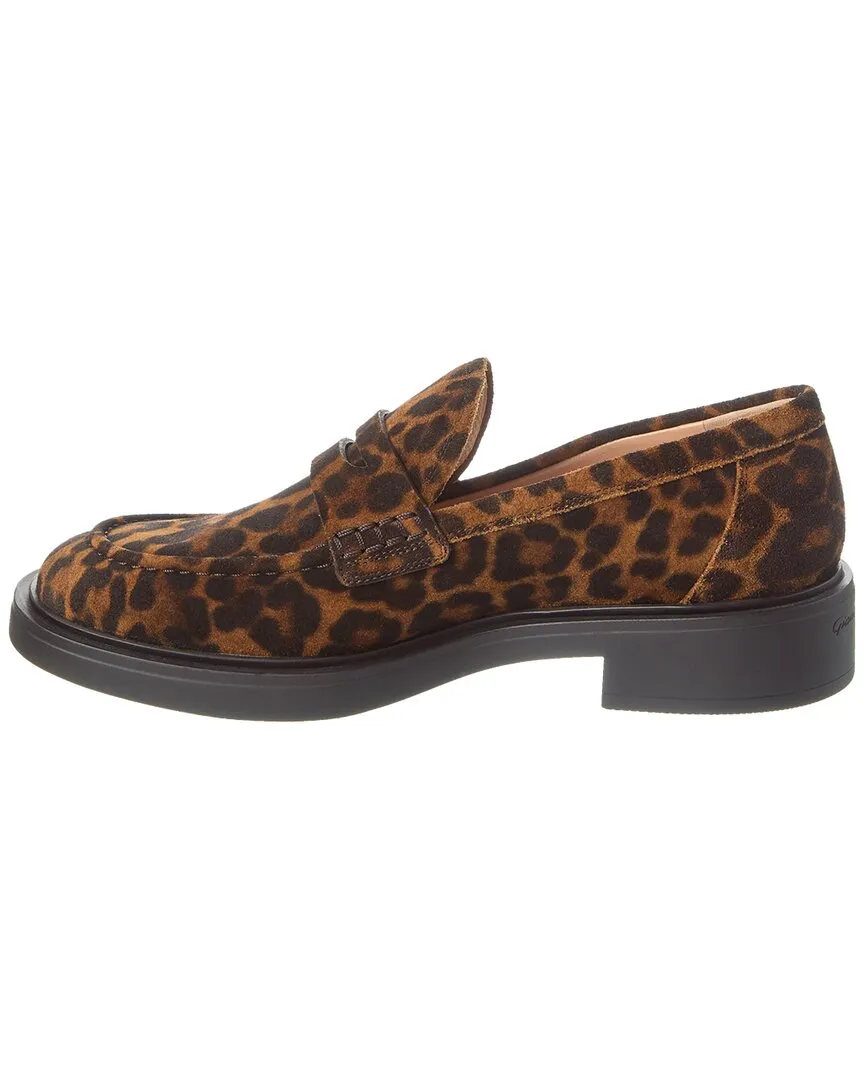 Gianvito Rossi Harris Suede Loafer