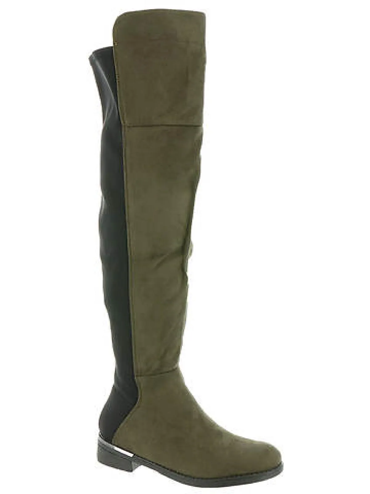 Helena Womens Microsuede Tall Over-The-Knee Boots
