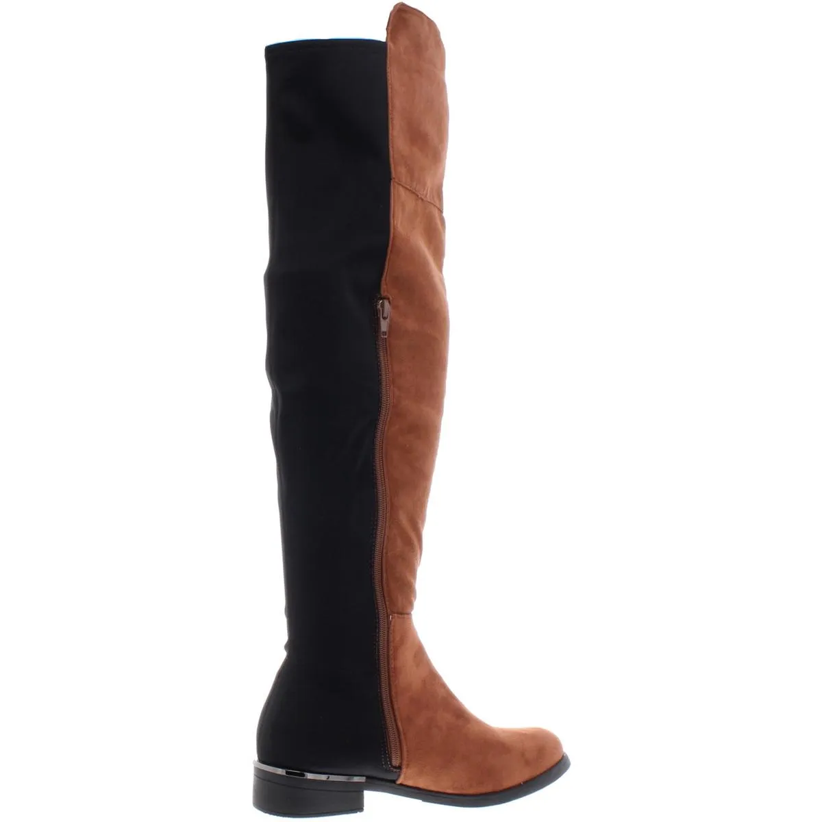 Helena Womens Microsuede Tall Over-The-Knee Boots