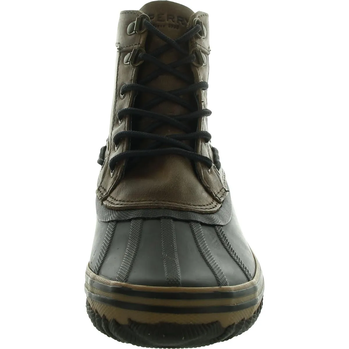 Hunting Duck Mens Water Resistant Leather Rain Boots