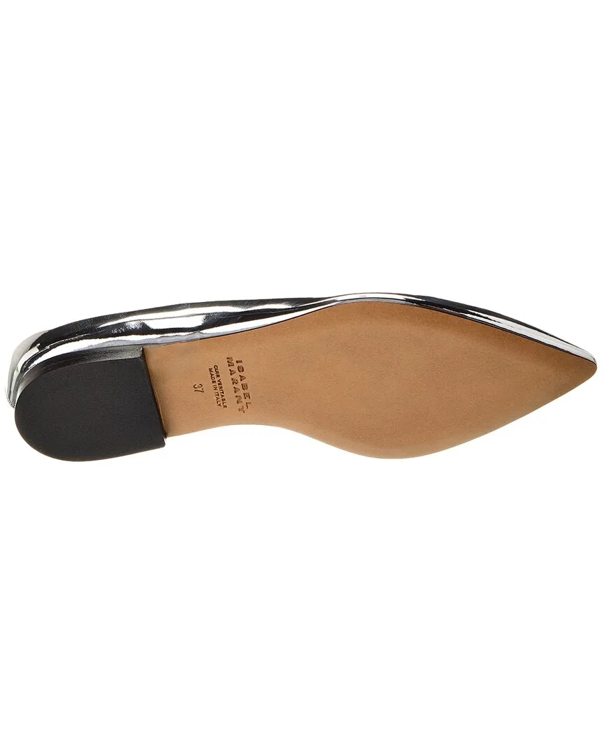 Isabel Marant Olisa Leather Flat