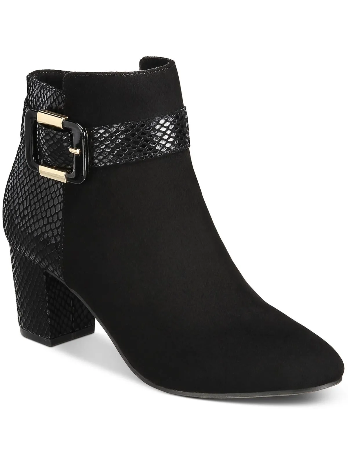 Ivyy Womens Zipper Padded Insole Ankle Boots
