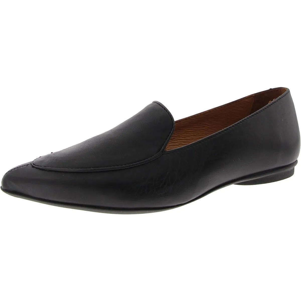 Jani Womens Padded Insole Leather Loafers