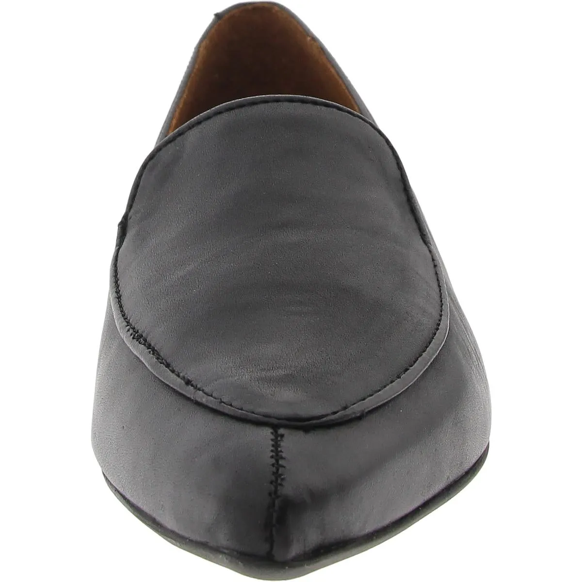 Jani Womens Padded Insole Leather Loafers
