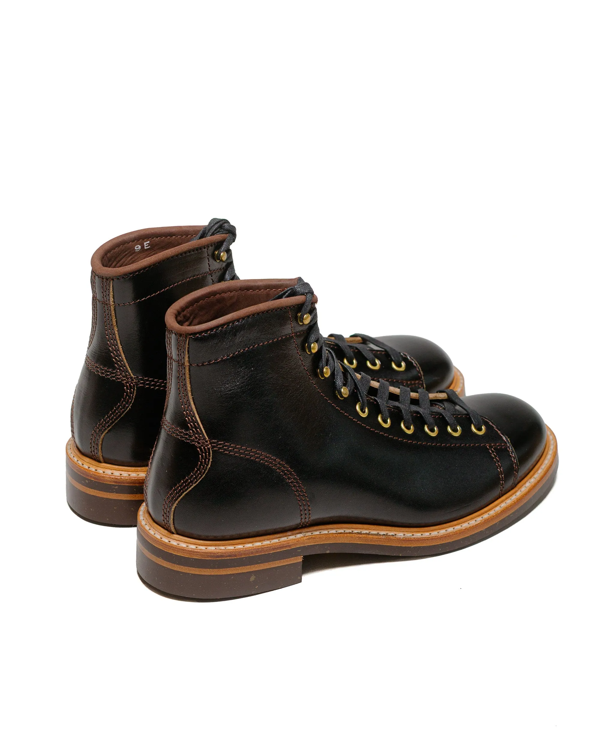 John Lofgren Bootmaker Monkey Boots Shinki Hikaku Horsebutt Black