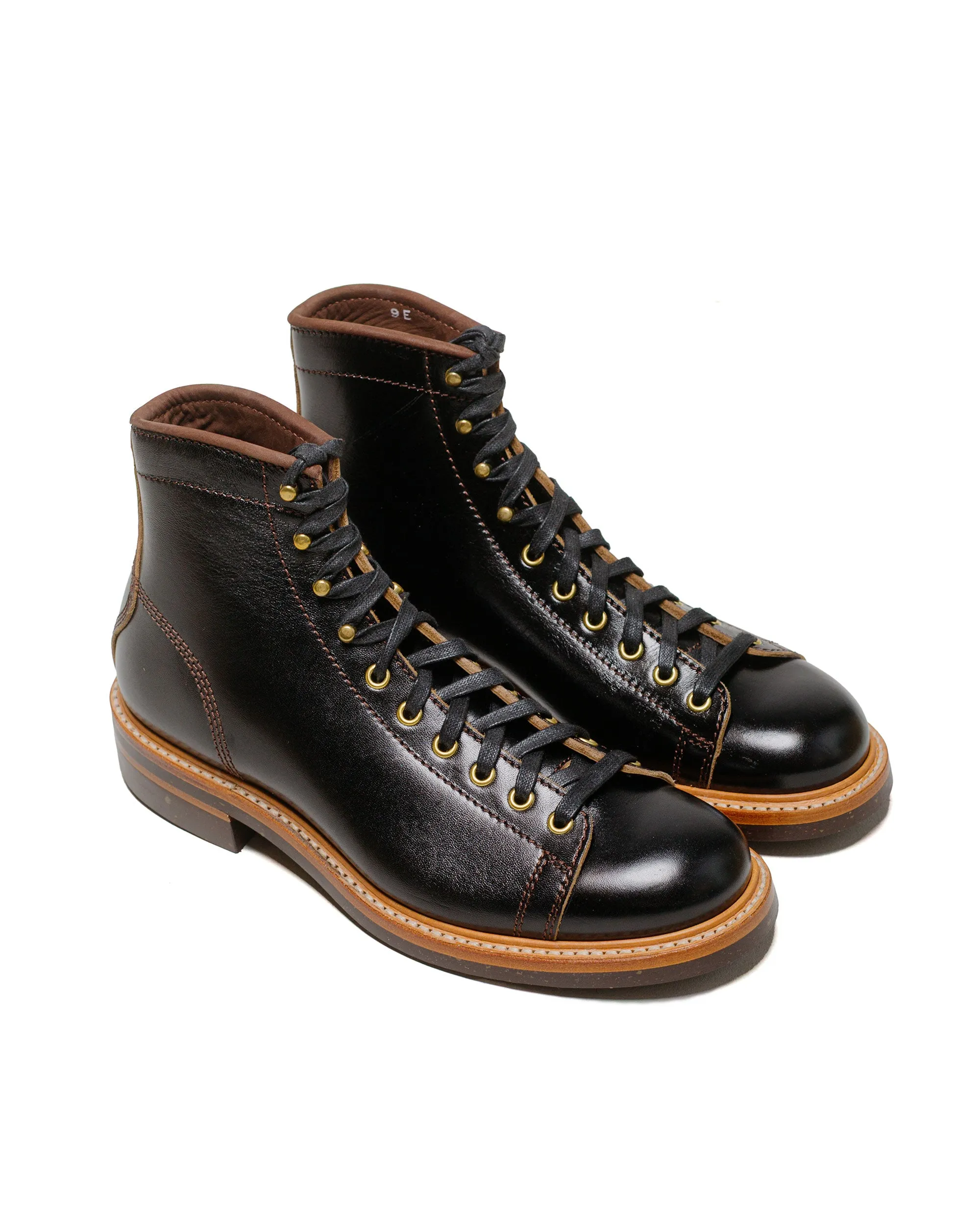 John Lofgren Bootmaker Monkey Boots Shinki Hikaku Horsebutt Black