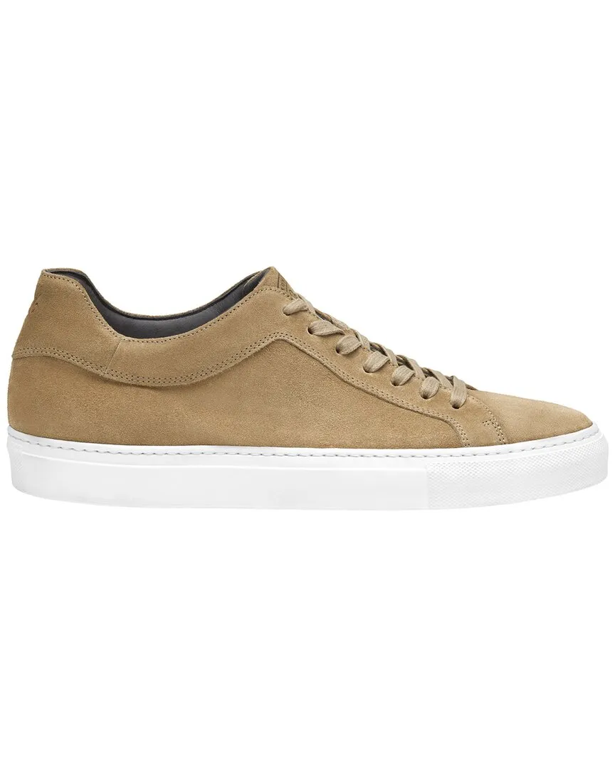 Johnston & Murphy Jared Lace-To-Toe Suede Sneaker