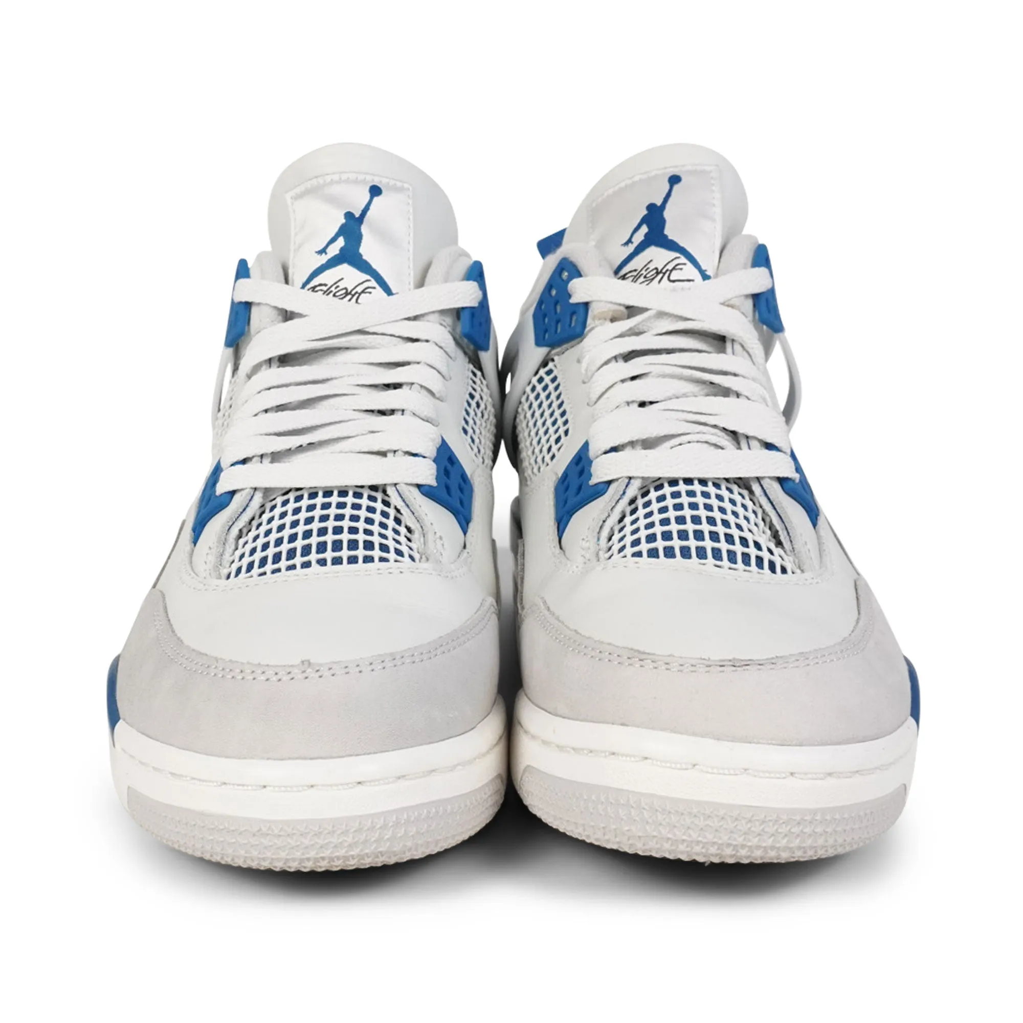 Jordan 'Retro 4 Military Blue' Sneakers - Men's 44 EU