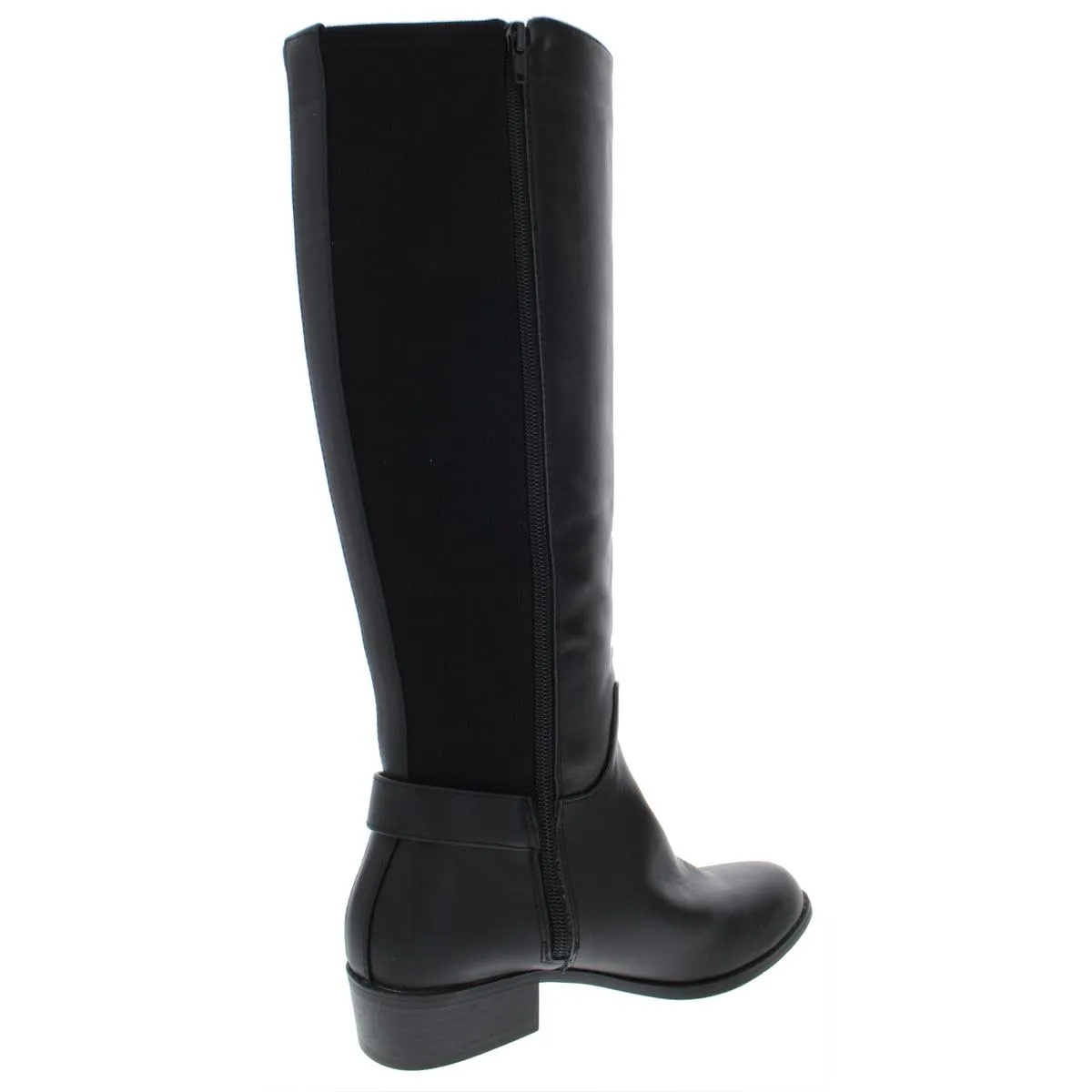 Kallumm Womens Faux Leather Tall Knee-High Boots