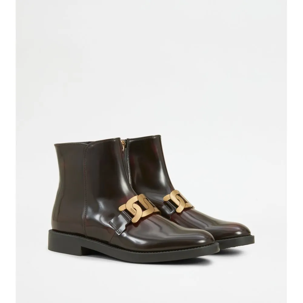 Kate Ankle Boots in Leather