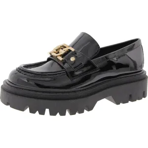 Keate Womens Patent Loafers