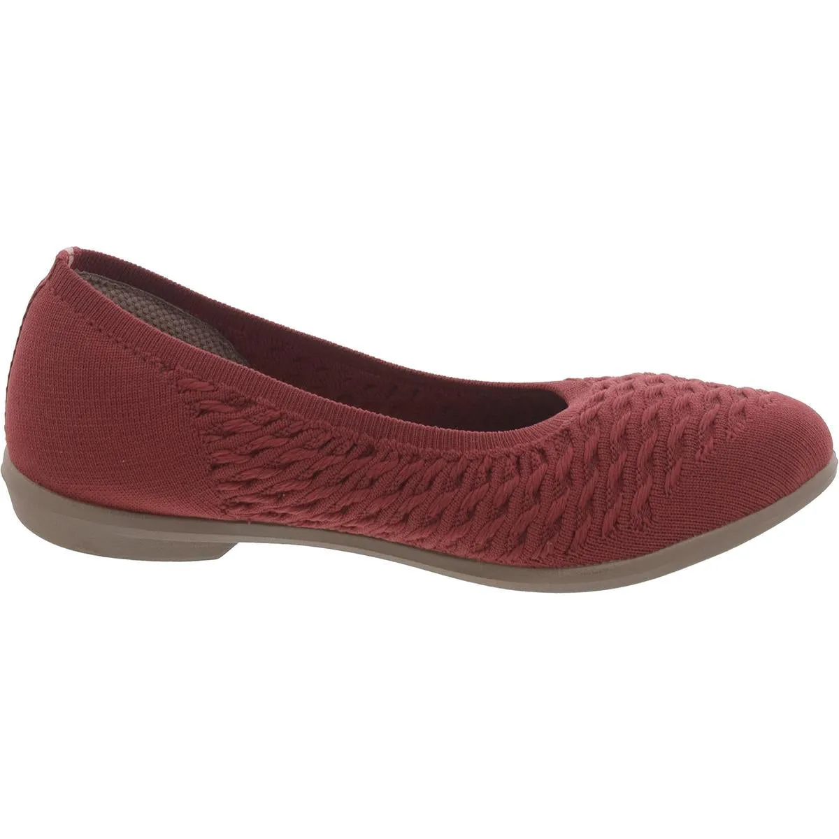 Khloe Womens Casual Slip On Ballet Flats