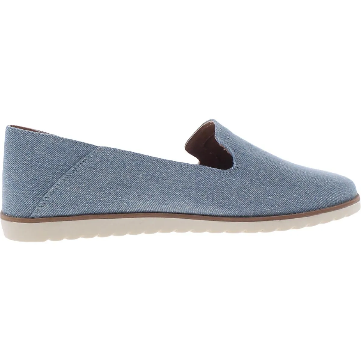 Kit Womens Padded Insole Slip-On Smoking Loafers