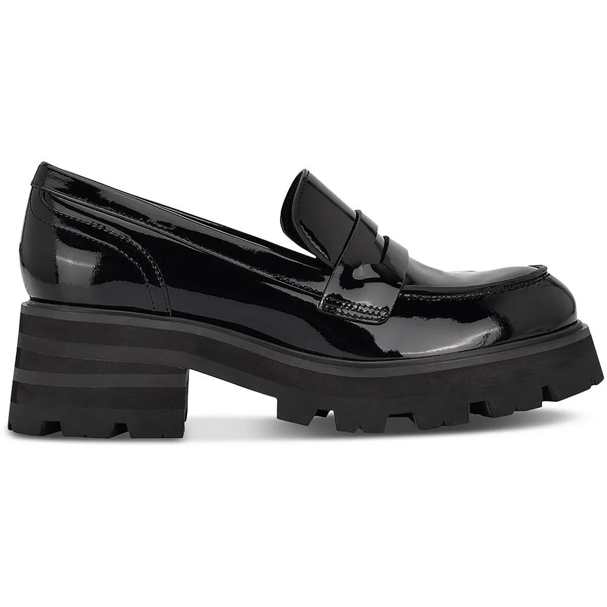 Latika Womens Leather Loafers