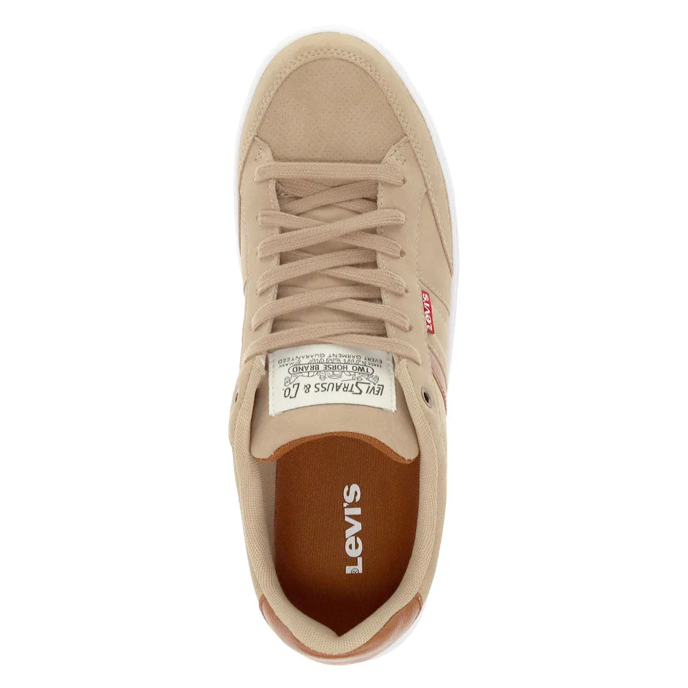 Levi's Mens Gavin Synthetic Leather Casual Lace Up Sneaker Shoe