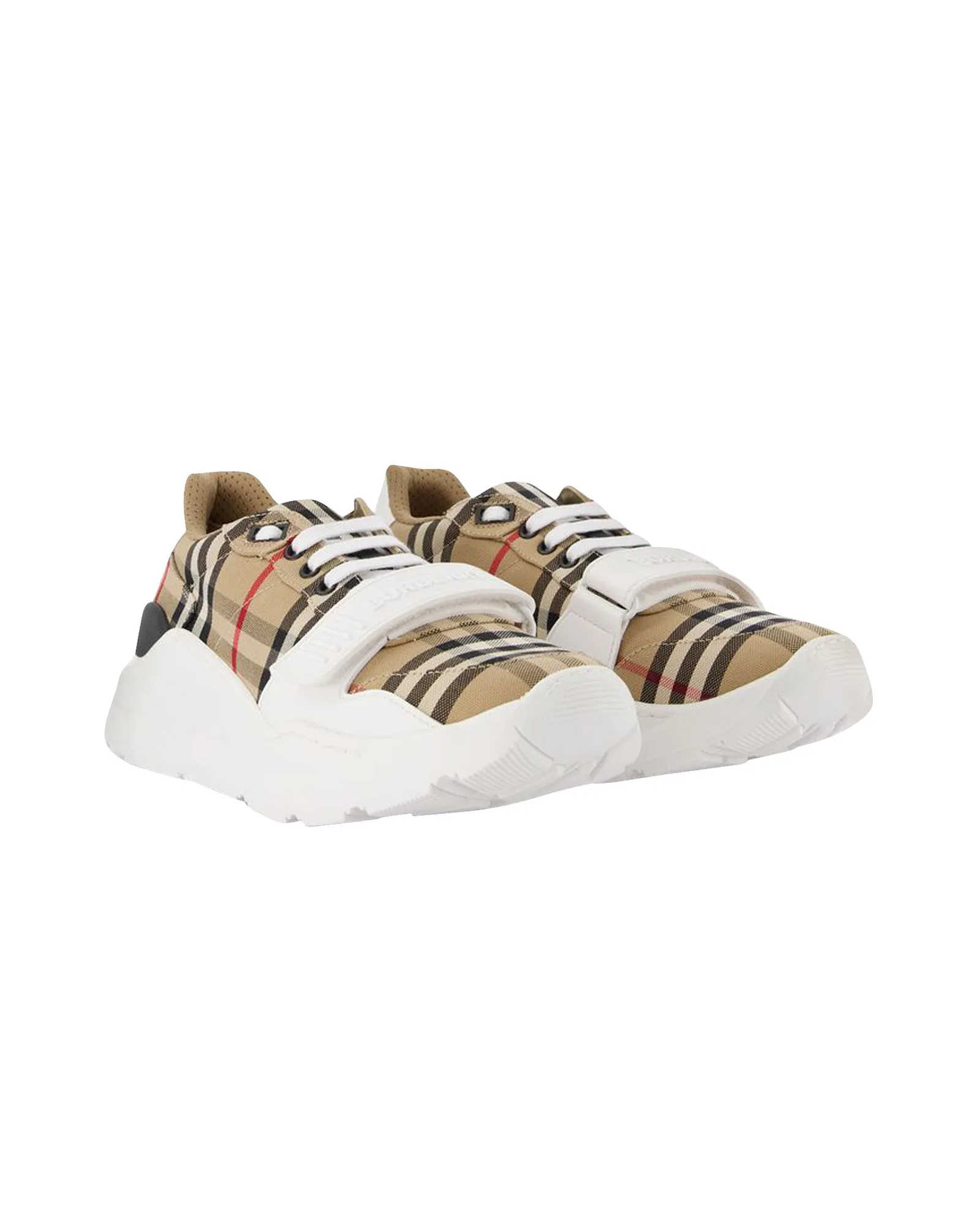 Lf Tnr New Regis L Chk Sneakers - Burberry - Multi - Cotton