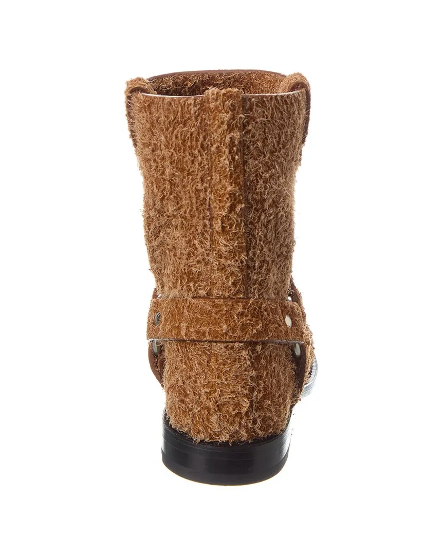 Loewe Campo Suede Biker Boot