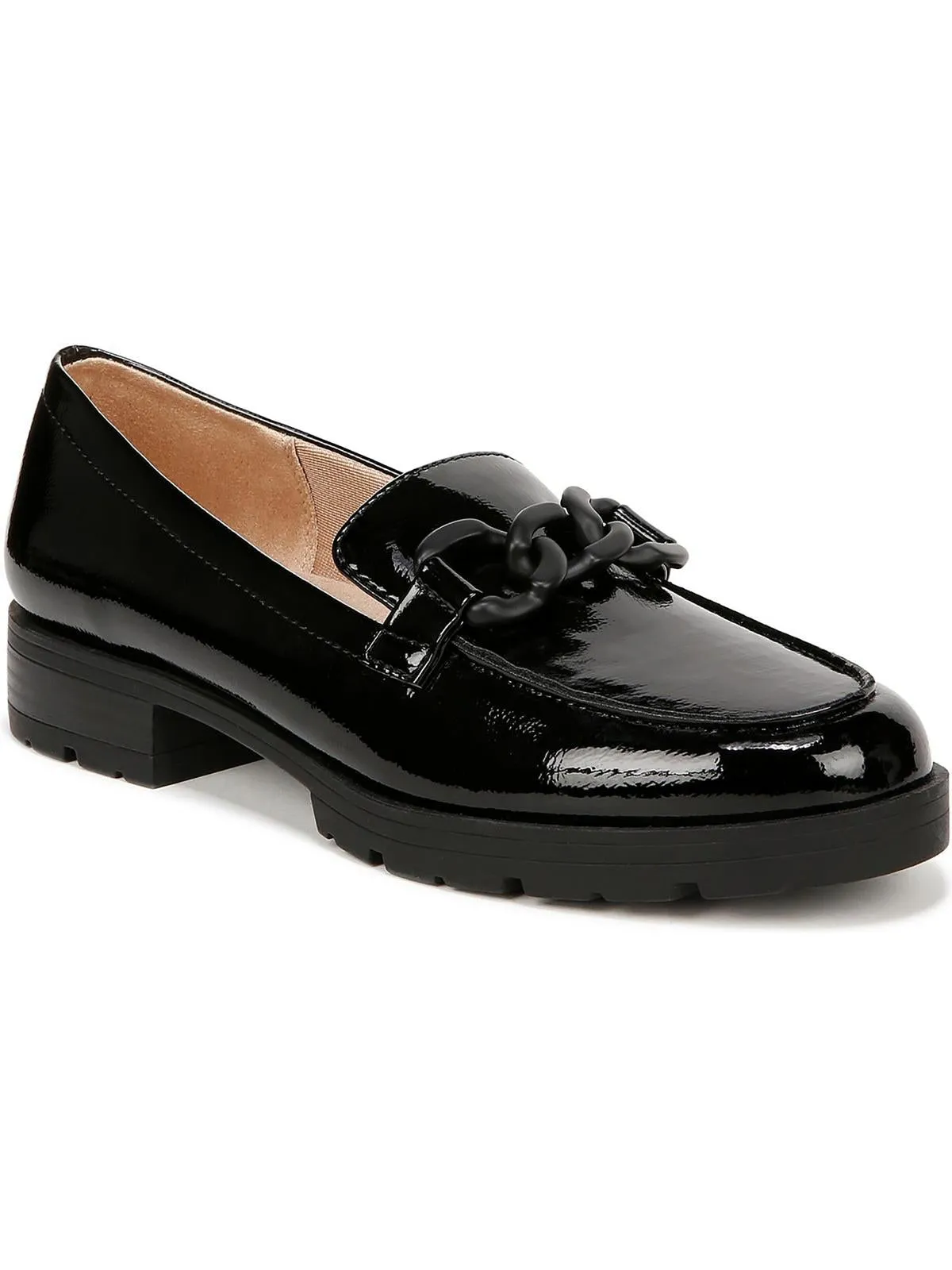 London Womens Patent Loafers
