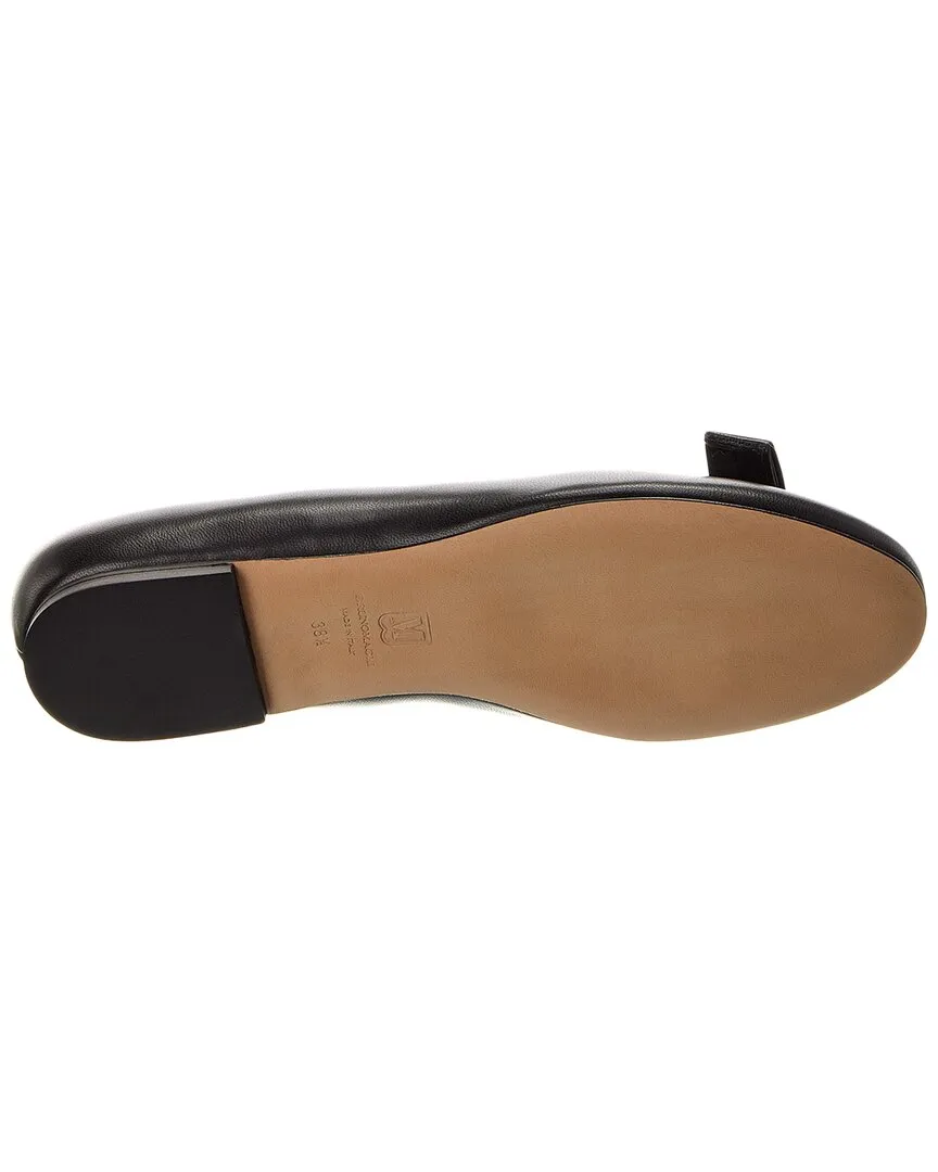 M by Bruno Magli Luce Leather Flat