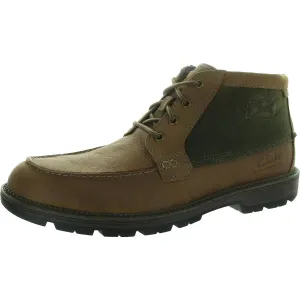 Maplewalk Moc Mens Lace-Up Leather Chukka Boots