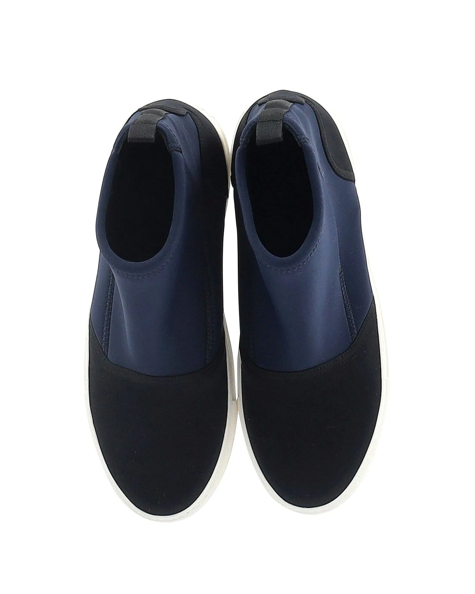 Marni Neoprene Sneaker Boots in Blue Neoprene