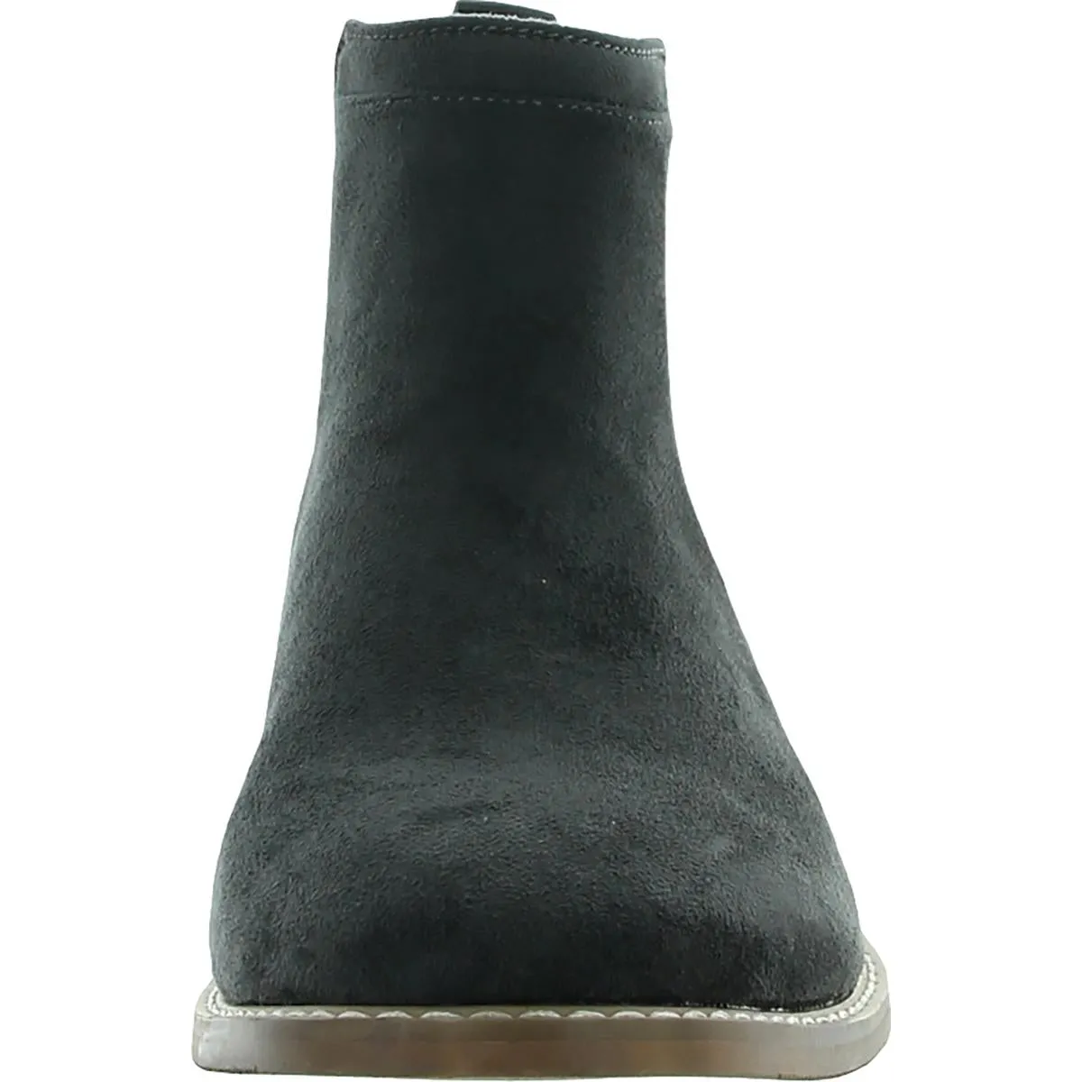 Marshall Mens Faux Suede Laceless Chelsea Boots