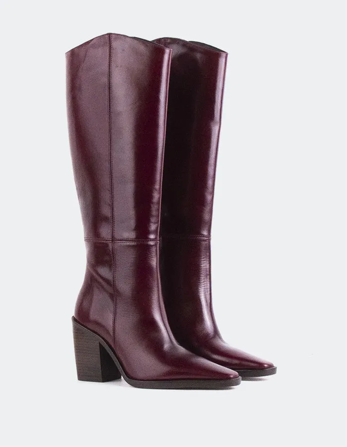Melville Burgundy Leather