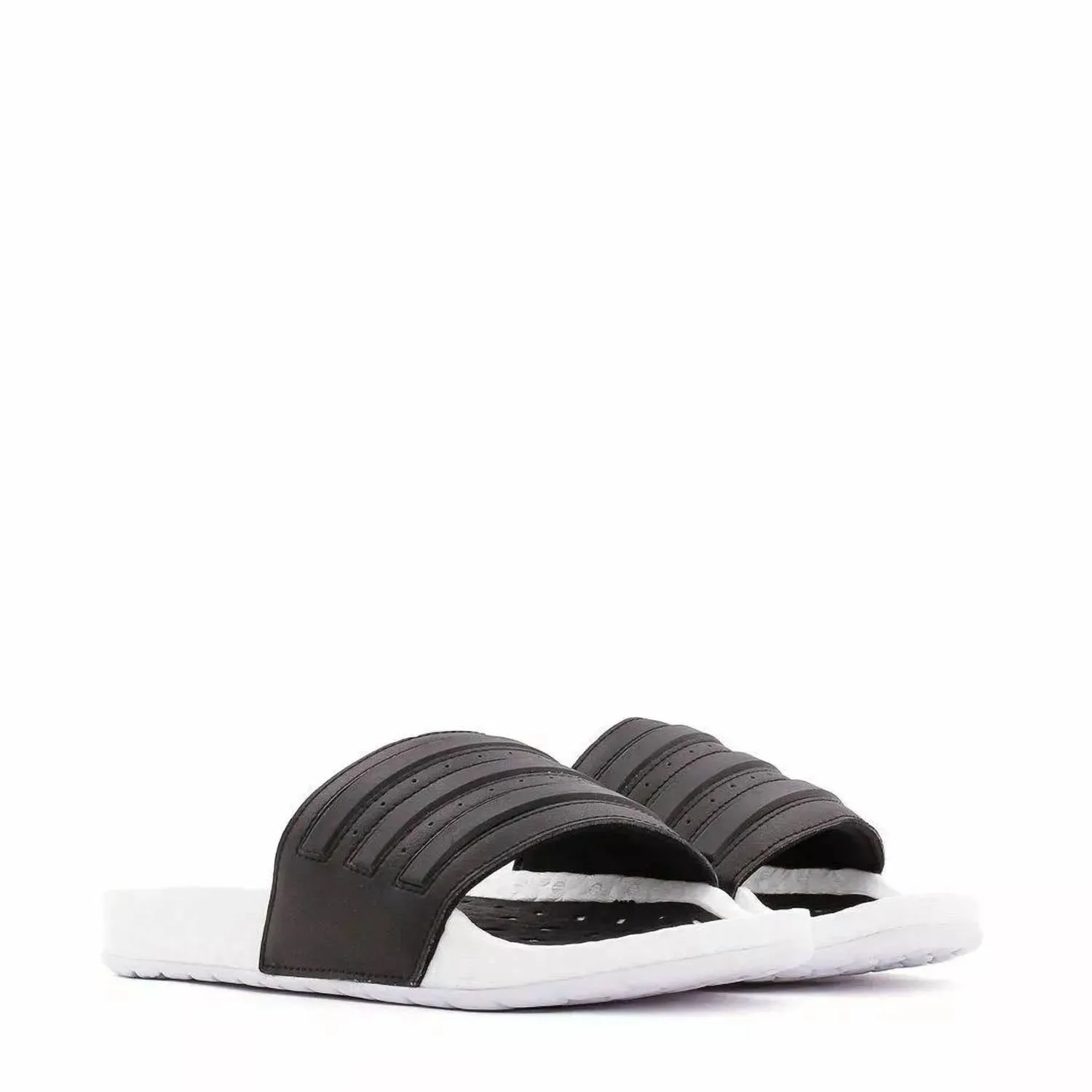 Men's Adilette Boost Slides In Black