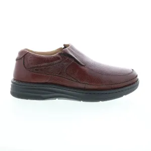 Men's Bexley Loafer In Brown Tumbled Nappa