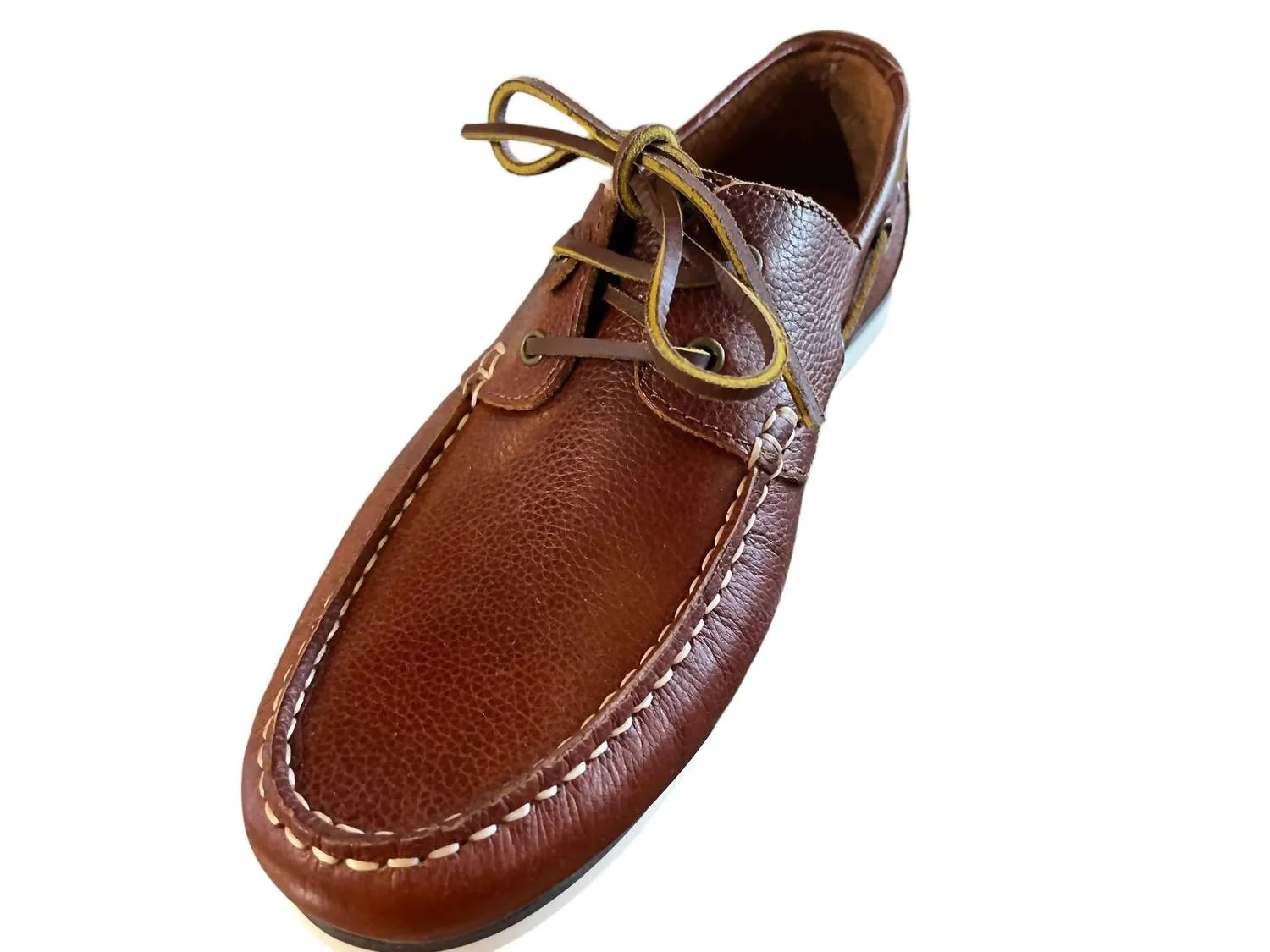 Men's Capstan Boat Shoe In Cognac