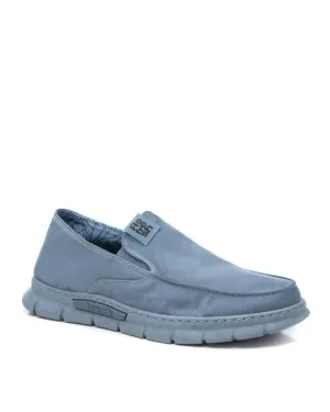 Men's Casual Loafers In Medium Blue