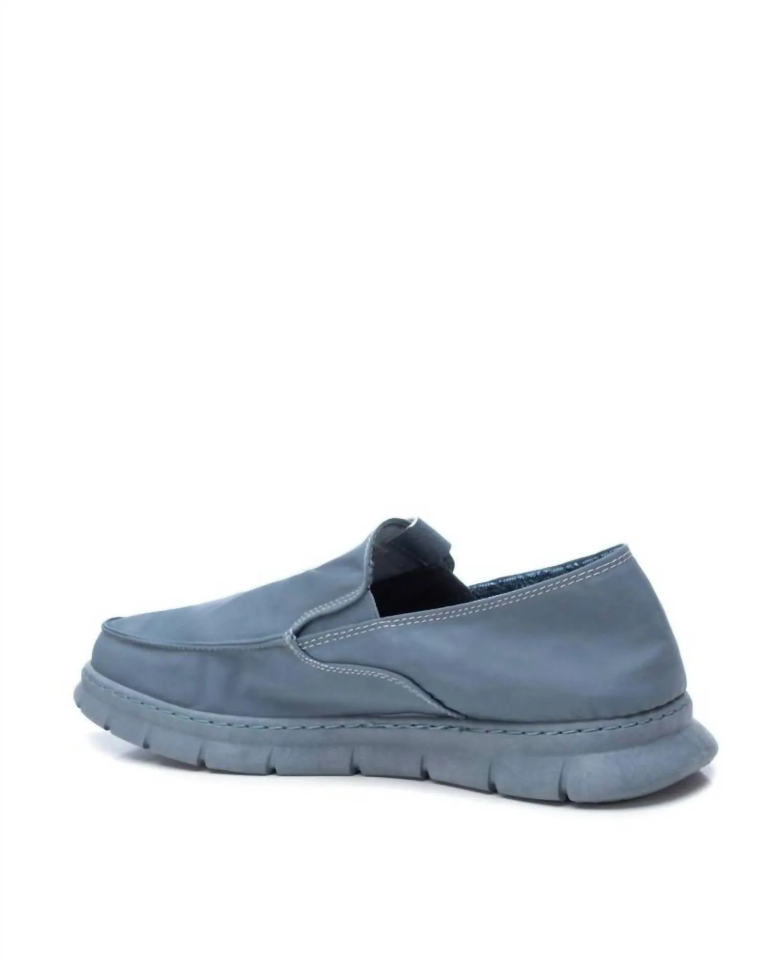 Men's Casual Loafers In Medium Blue