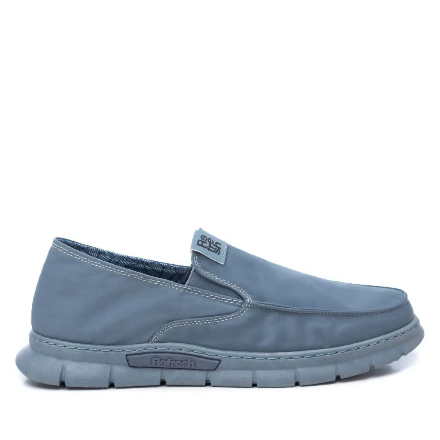 Men's Casual Loafers In Medium Blue