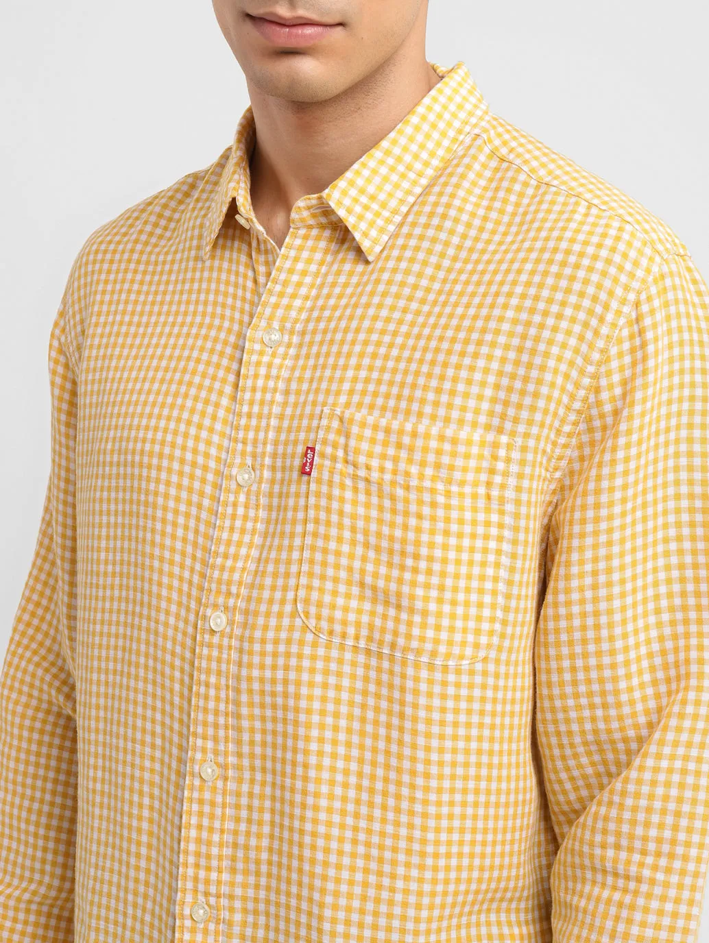 Men's Checkered Slim Fit Shirt