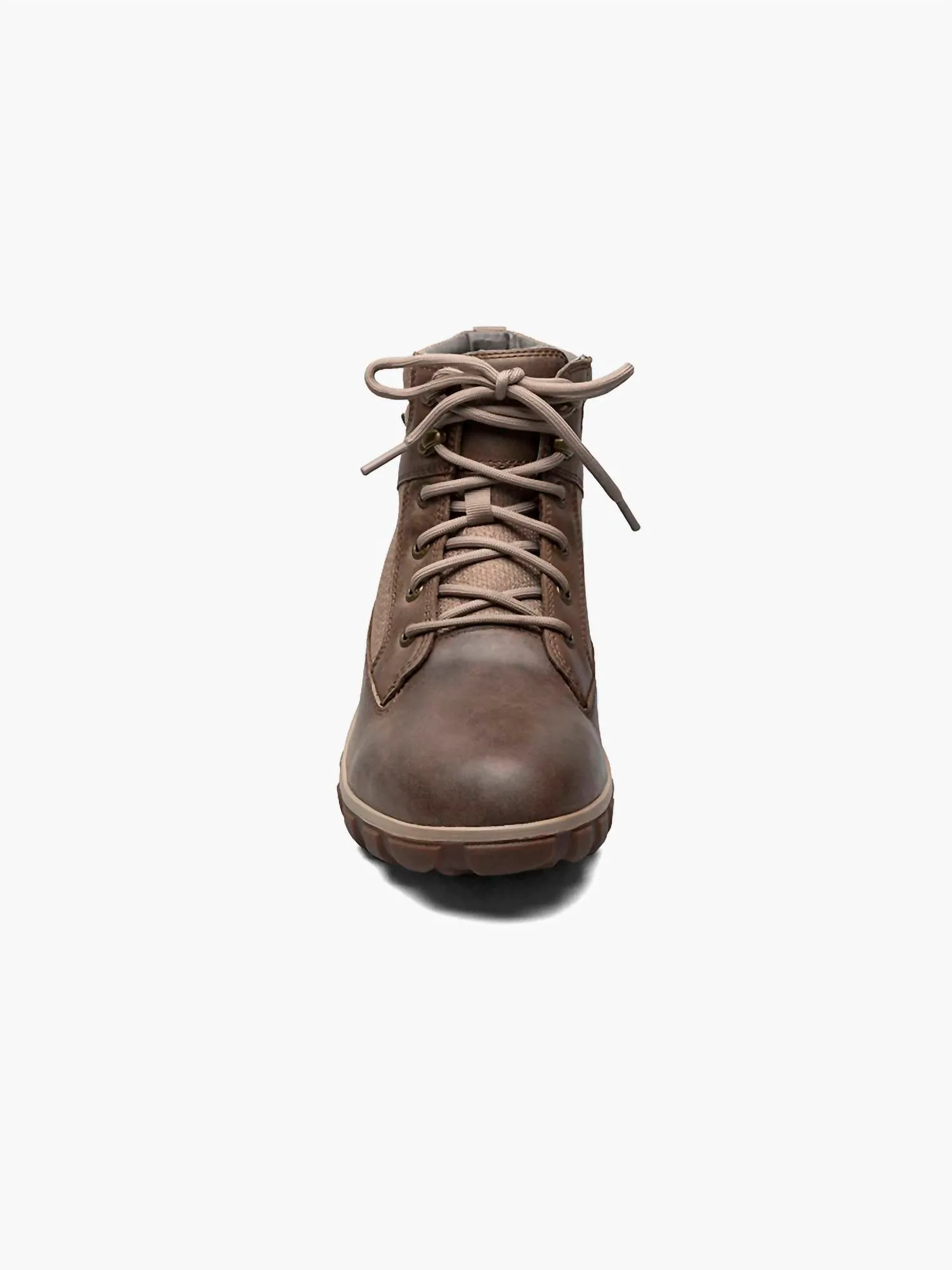 Men's Classic Casual Lace Boots In Taupe