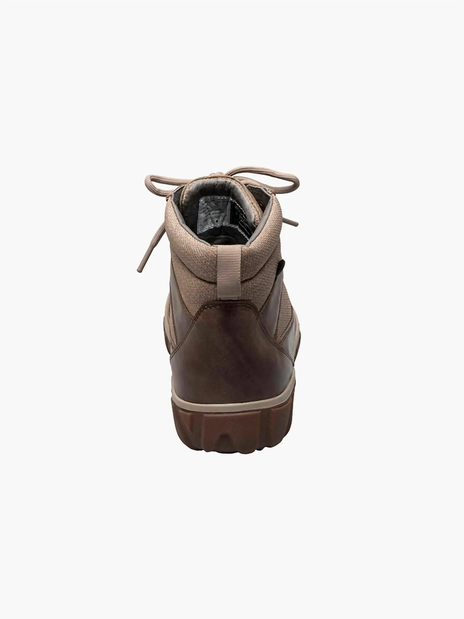 Men's Classic Casual Lace Boots In Taupe