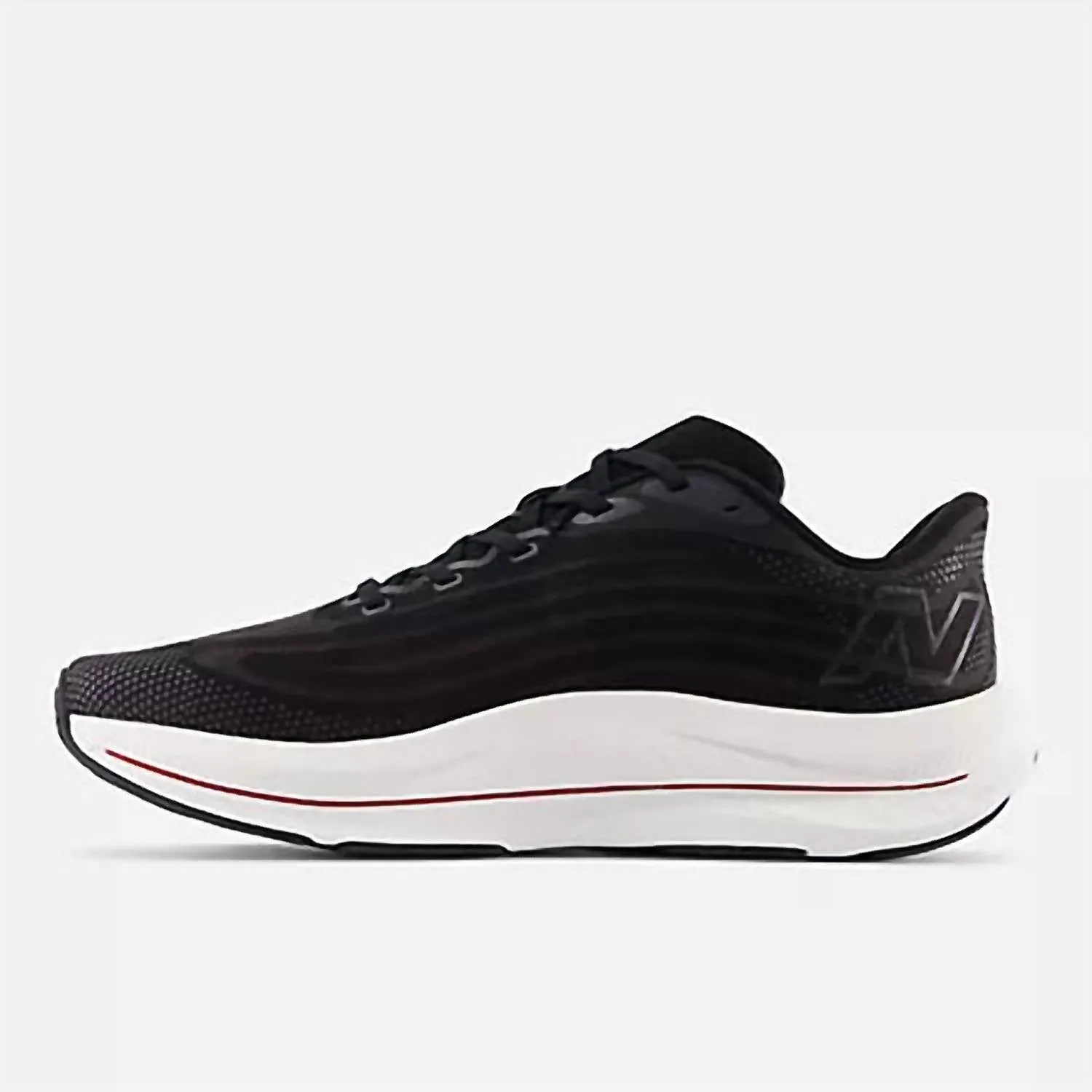 Men's Fuel Cell Walker Elite Sneaker In Black / Red
