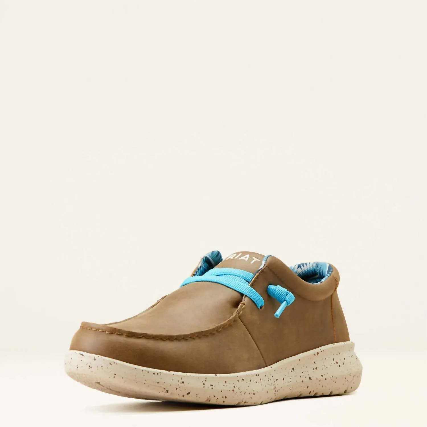 Men's Hilo Slip-On In Brown Bomber/blue