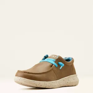 Men's Hilo Slip-On In Brown Bomber/blue