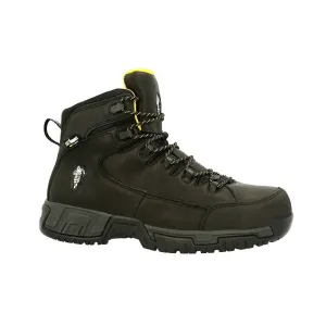 Men's Hydroedge Internal Metatarsal Alloy Toe Waterproof Hiker - Medium Width In Black