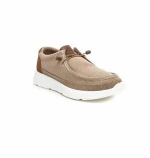 Men's Jack Canvas Loafers In Dark Beige