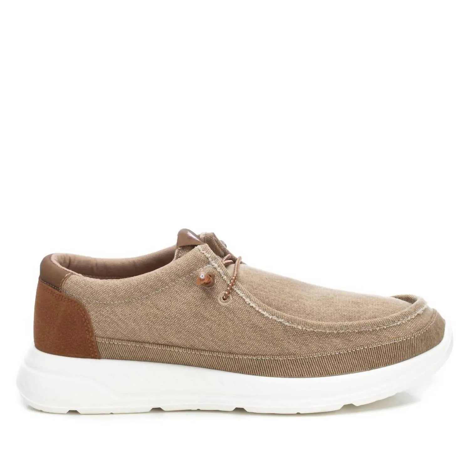 Men's Jack Canvas Loafers In Dark Beige
