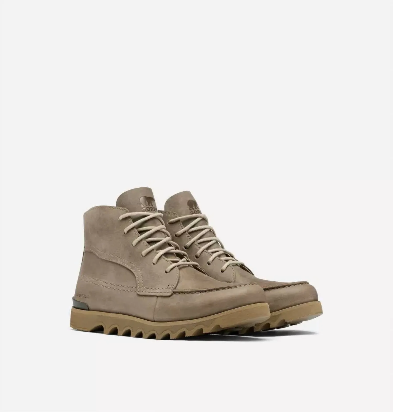 Men's Kezar Moc Waterproof Boots In Khaki Ii